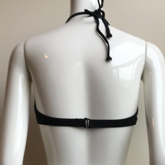 Billabong solid black underwire halter bikini top - Picture 4 of 5